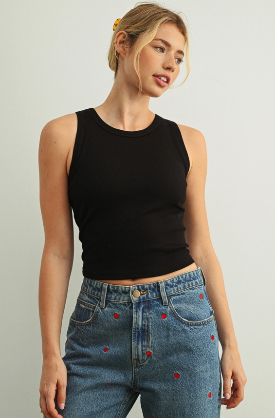 Essential Ribbed Tank
