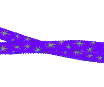 Iconic Electric Blue Twilly