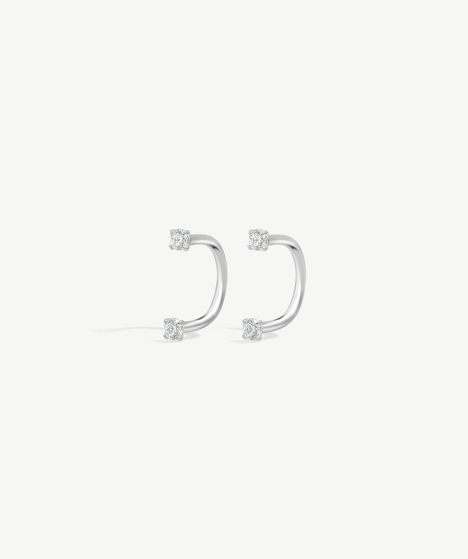 Arc Hoop Earrings