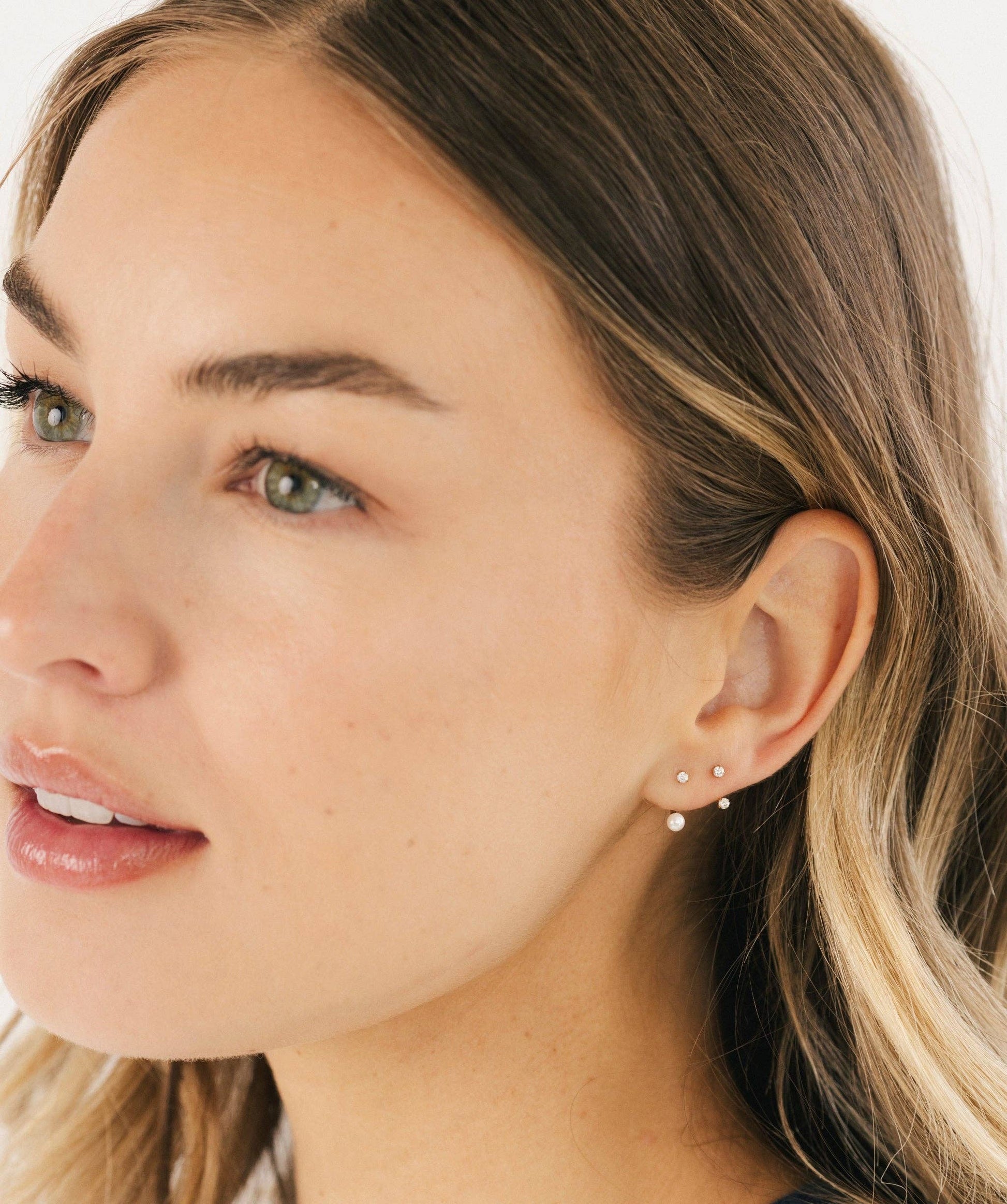 Arc Hoop Earrings