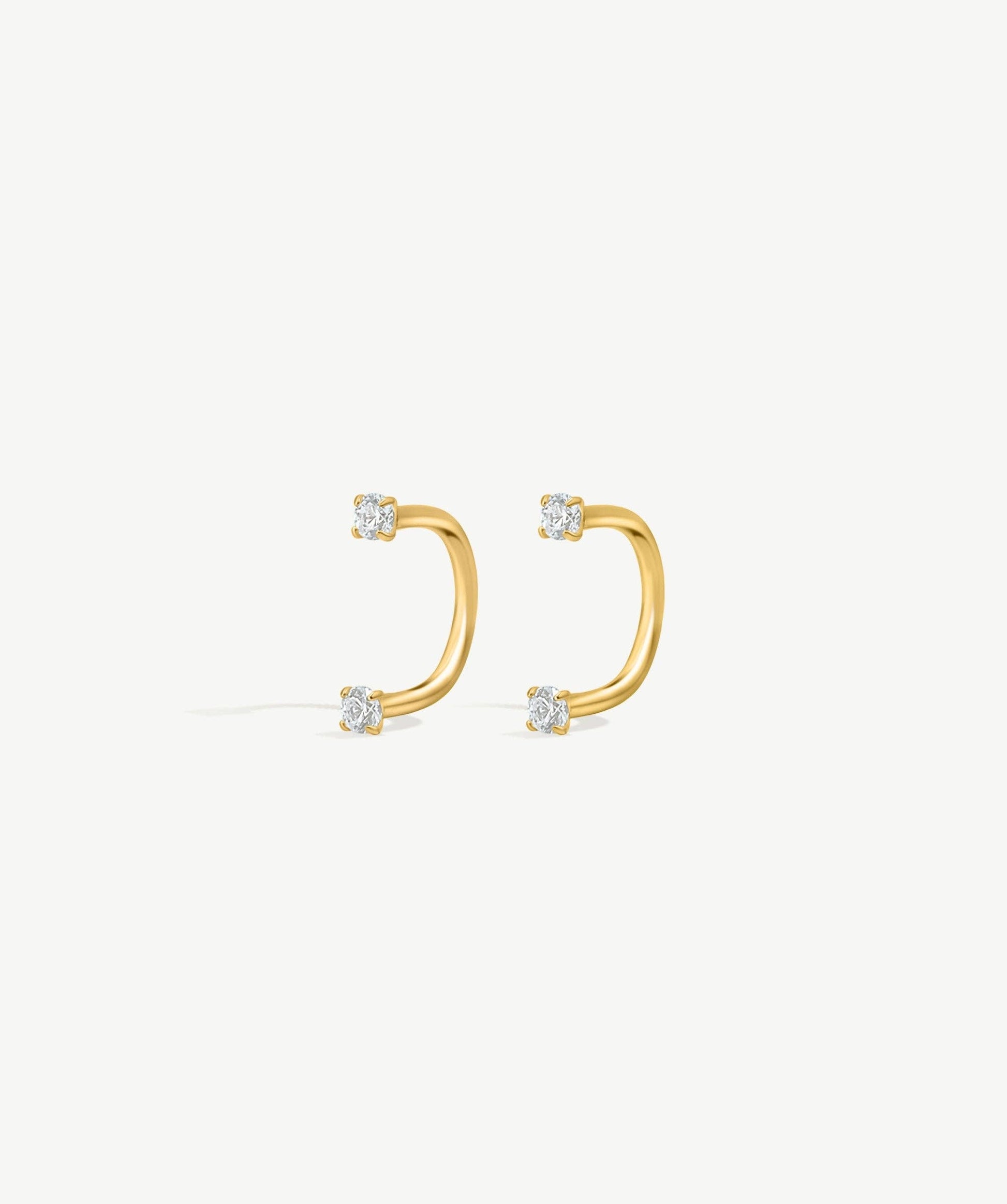 Arc Hoop Earrings