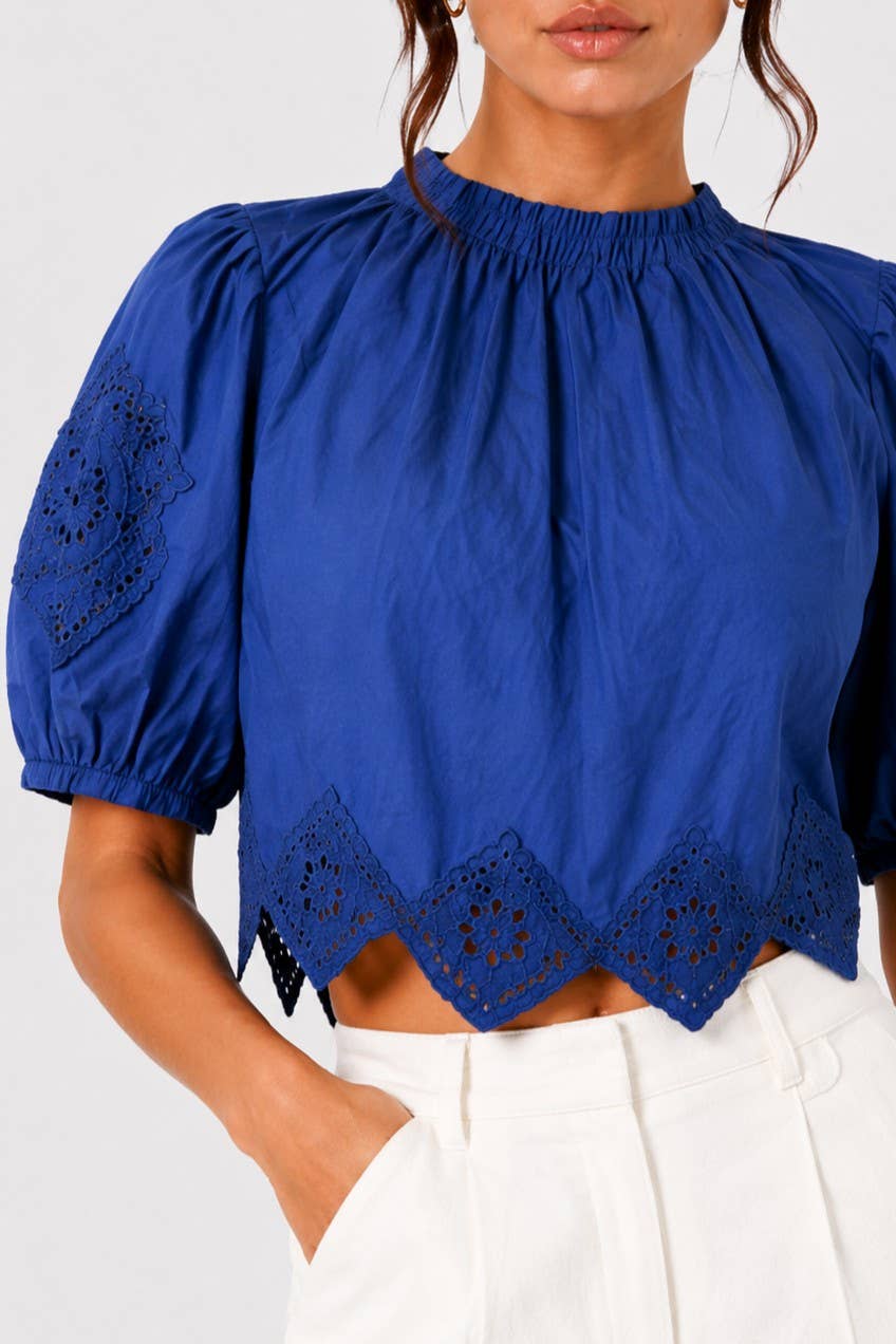 Blue Belle Top