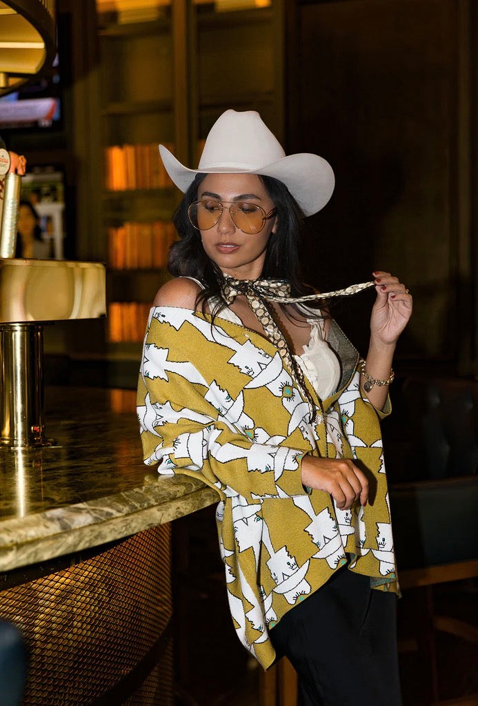 Mod Maud Boyfriend Cardigan