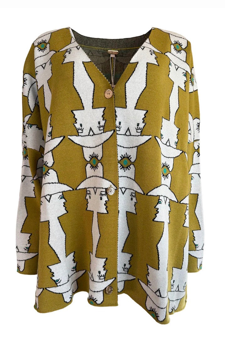 Mod Maud Boyfriend Cardigan